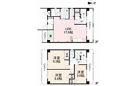 バーディII藤塚 206 ｜ 香川県高松市藤塚町2丁目10-23（賃貸マンション3LDK・2階・92.00㎡） その2