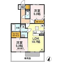 トゥリトール A棟 101 ｜ 香川県丸亀市金倉町（賃貸アパート2LDK・1階・52.37㎡） その2