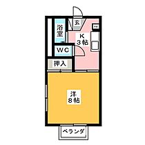 セジュール90Ｂ  ｜ 静岡県裾野市稲荷（賃貸アパート1K・1階・26.50㎡） その2