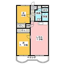 フェニックス長泉  ｜ 静岡県駿東郡長泉町南一色（賃貸マンション2LDK・1階・57.33㎡） その2