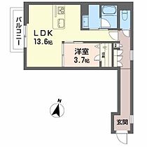 ベル・ビスカス 302 ｜ 静岡県三島市寿町5-33（賃貸マンション1LDK・3階・49.43㎡） その2