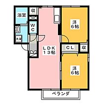 プレミールK  ｜ 静岡県三島市加茂（賃貸アパート2LDK・1階・54.23㎡） その2