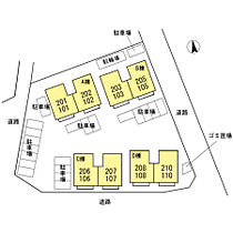 アクールD棟 108 ｜ 福岡県久留米市江戸屋敷2丁目29-30（賃貸アパート2LDK・1階・62.10㎡） その18