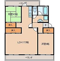 福岡県久留米市小森野1丁目5（賃貸マンション2LDK・4階・65.00㎡） その2