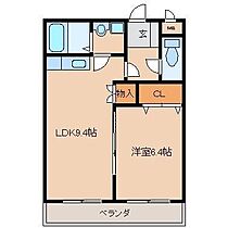 福岡県久留米市小森野1丁目6-8（賃貸マンション1LDK・5階・40.32㎡） その2