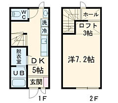 ジラソーレM B-6 ｜ 福岡県久留米市田主丸町常盤1195-6（賃貸アパート1DK・1階・29.81㎡） その2