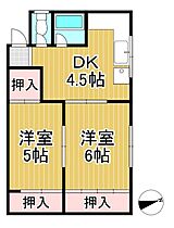 福岡県久留米市東櫛原町888-1（賃貸マンション2DK・1階・40.00㎡） その2