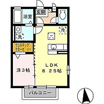 ルヴニール 105 ｜ 福岡県久留米市大善寺南1丁目18-3（賃貸アパート1LDK・1階・29.44㎡） その2