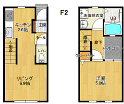 SGPREMIER D◎ ｜ 福岡県久留米市安武町安武本2917-7（賃貸アパート1LDK・1階・40.01㎡） その2