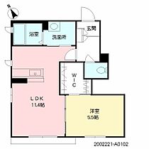 メゾンド・Sora A棟  ｜ 福岡県久留米市高良内町74-4（賃貸アパート1LDK・1階・43.13㎡） その2