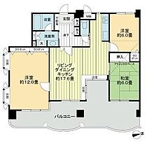 福岡県久留米市東櫛原町1137-1（賃貸マンション3LDK・8階・89.14㎡） その2