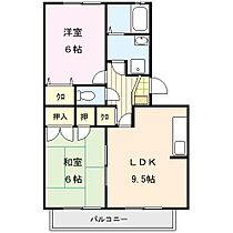 福岡県久留米市藤光1丁目7-15（賃貸アパート2LDK・3階・51.00㎡） その2