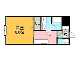 福岡県久留米市三潴町生岩388-2（賃貸アパート1K・1階・26.49㎡） その2