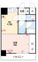 エスポワール六ツ門 1105 ｜ 福岡県久留米市小頭町3-21（賃貸マンション1DK・11階・30.75㎡） その2