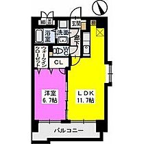 福岡県久留米市日ノ出町1-1（賃貸マンション1LDK・10階・45.03㎡） その2