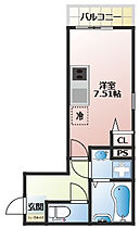 THE NOBLES 諏訪野町II 101 ｜ 福岡県久留米市諏訪野町2249-4（賃貸アパート1K・1階・21.59㎡） その2