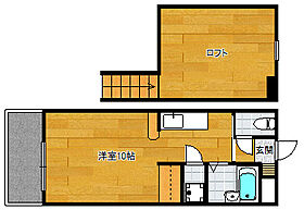 福岡県久留米市国分町33-3（賃貸アパート1R・2階・24.64㎡） その2