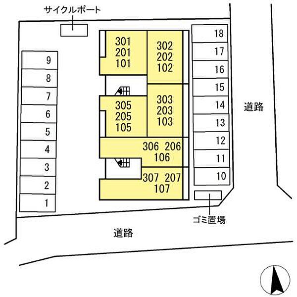 D-ROOM　FIRST　大善寺駅前 ｜福岡県久留米市大善寺大橋1丁目(賃貸アパート1LDK・3階・33.38㎡)の写真 その16