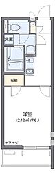 京急本線 屏風浦駅 徒歩9分の賃貸マンション 2階1Kの間取り