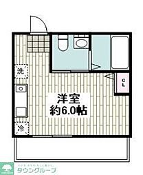 グランフェリオ金沢八景 ワンルームの間取図画像