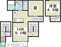 Kawasaki.N 1SLDKの間取図画像