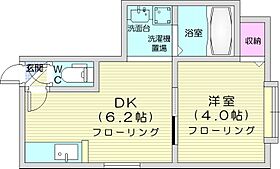 クレインズN18  ｜ 北海道札幌市東区北十八条東10丁目（賃貸アパート1DK・2階・23.10㎡） その2