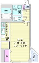 レーベンビル  ｜ 北海道札幌市北区北二十二条西4丁目（賃貸マンション1R・2階・39.35㎡） その2