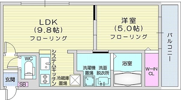 サンコート円山ガーデンヒルズ ｜北海道札幌市中央区南六条西26丁目(賃貸マンション1LDK・7階・35.55㎡)の写真 その2