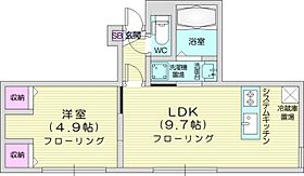 北海道石狩市花川南三条3丁目（賃貸マンション1LDK・2階・31.86㎡） その2