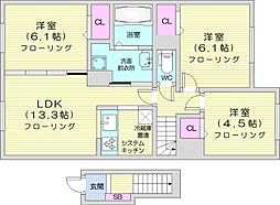 八軒駅 10.6万円