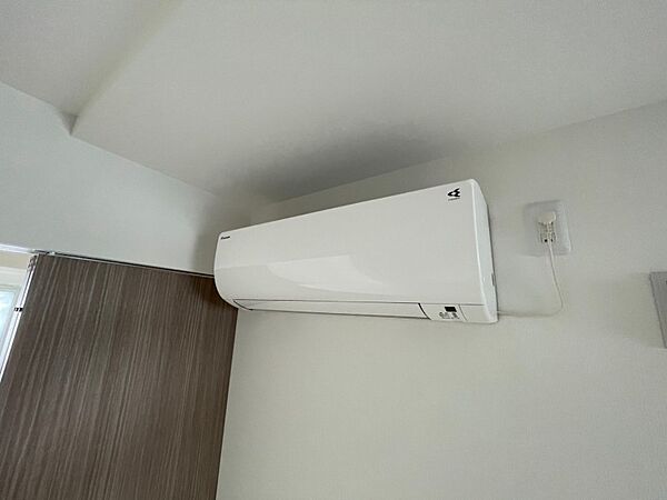 画像20:エアコンが設置されているので、入居日から利用できます。