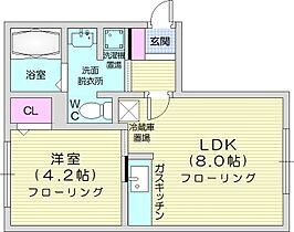 タカラノースデュオ  ｜ 北海道札幌市北区北二十六条西3丁目（賃貸マンション1LDK・2階・30.00㎡） その2