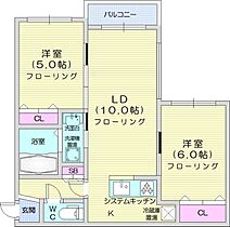 アルシオーネS12  ｜ 北海道札幌市中央区南十二条西23丁目（賃貸マンション2LDK・1階・51.06㎡） その2