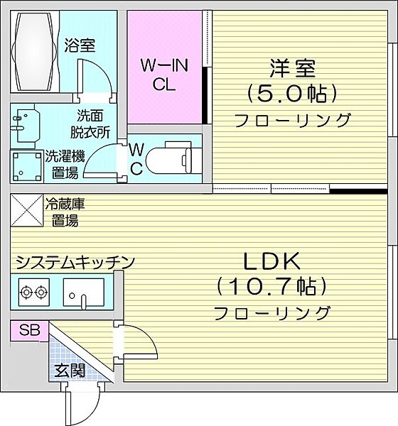 Pine hills円山 ｜北海道札幌市中央区南六条西23丁目(賃貸マンション1LDK・4階・36.18㎡)の写真 その2