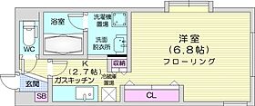 コードザ・ビースト  ｜ 北海道札幌市中央区南五条西11丁目（賃貸マンション1K・1階・25.01㎡） その2