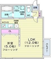 北海道札幌市北区北三十七条西7丁目（賃貸マンション1LDK・3階・35.60㎡） その2