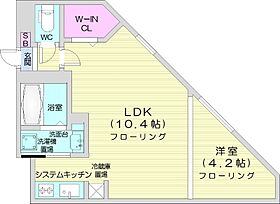 ラグナベルデ北15piano  ｜ 北海道札幌市東区北十五条東6丁目2-12（賃貸マンション1LDK・4階・33.29㎡） その2