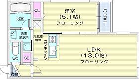 Lux fort  ｜ 北海道札幌市中央区北一条東9丁目（賃貸マンション1LDK・3階・39.30㎡） その2