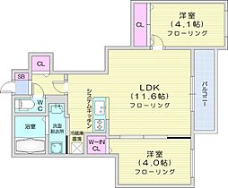 ファランドール大通東2  ｜ 北海道札幌市中央区南三条東6丁目（賃貸マンション2LDK・2階・45.31㎡） その2