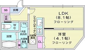 北海道札幌市北区北二十四条西2丁目（賃貸マンション1LDK・5階・30.56㎡） その2