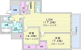 プレミスト札幌ターミナルタワー  ｜ 北海道札幌市東区北七条東1丁目（賃貸マンション2LDK・32階・68.67㎡） その2