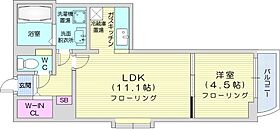 さくらハイツ2  ｜ 北海道札幌市北区北十八条西3丁目1-28（賃貸マンション1LDK・2階・38.74㎡） その2