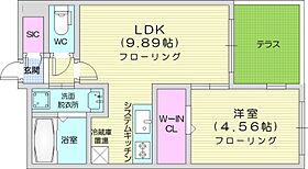 S-RESIDENCE元町alectra  ｜ 北海道札幌市東区北二十四条東16丁目（賃貸マンション1LDK・1階・34.68㎡） その2