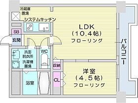 UURコート札幌北三条  ｜ 北海道札幌市中央区北三条東3丁目（賃貸マンション1LDK・14階・35.07㎡） その2