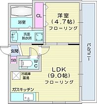 アズライトN17  ｜ 北海道札幌市東区北十七条東9丁目（賃貸マンション1LDK・4階・31.29㎡） その2