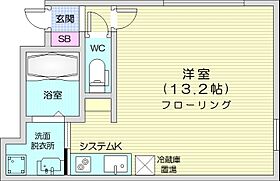 わっず福住  ｜ 北海道札幌市豊平区月寒東一条13丁目（賃貸アパート1K・1階・30.03㎡） その2