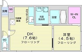 シティレジデンス宮の沢  ｜ 北海道札幌市西区宮の沢一条3丁目（賃貸マンション1DK・2階・31.08㎡） その2