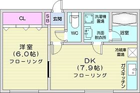 ジュネス大通  ｜ 北海道札幌市中央区大通東5丁目（賃貸マンション1DK・4階・31.92㎡） その2