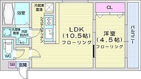 STRAHL  ｜ 北海道札幌市豊平区月寒西一条7丁目（賃貸マンション1LDK・2階・33.62㎡） その2