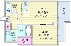 MODENA表参道  ｜ 北海道札幌市中央区北一条西19丁目（賃貸マンション1LDK・8階・36.48㎡） その2